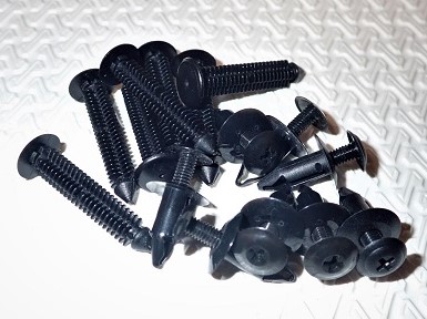 Flybridge windscreen clips